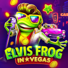 Elvis Frog in Vegas logo