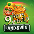 9 Pots of Gold Land & Win logotipas