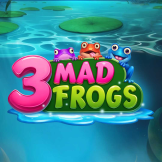3 Mad Frogs logo