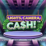 Lights, Camera, Cash! logo