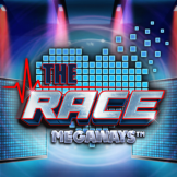 The Race Megaways logotipas