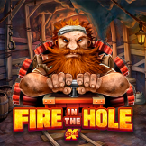 Fire in the Hole logotipas