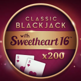Classic Blackjack with Sweetheart 16 logo