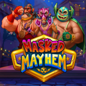 Masked Mayhem logo