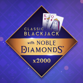 Classic Blackjack with Noble Diamonds logotipas