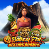8 Balls of Fire Blazing Bounty logo
