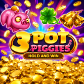 3 Pot Piggies Hold and Win logo