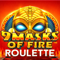 9 Masks Of Fire Roulette logo