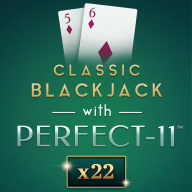 Classic Blackjack With Perfect 11 logo