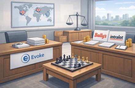 Przełom: Evoke potwierdza rozmowy o przejęciu Bally's Intralot za 225 milionów funtów paveikslėlis