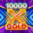 10000x Gold logo