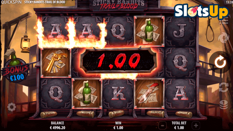 Sticky Bandits Trail of Blood slot