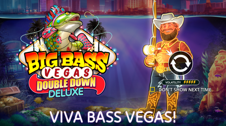 Big Bass Vegas Double Down Deluxe Main Screen