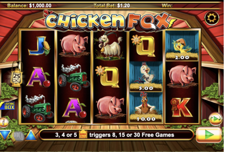 Chicken Fox game screenshot 1