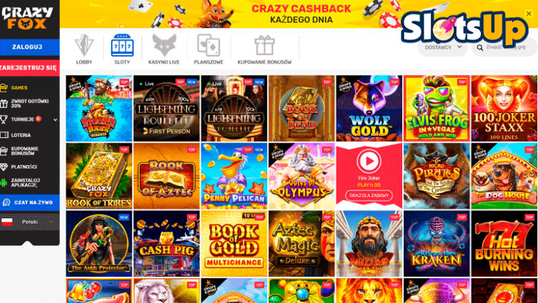 crazy fox casino