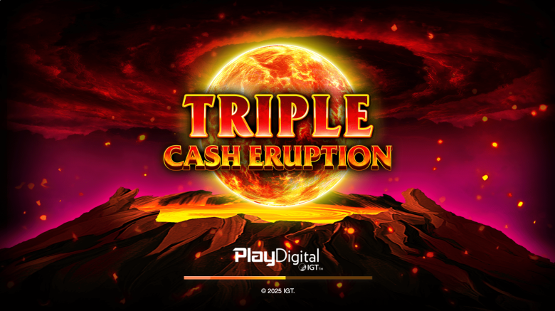 Triple Cash Eruption Main Screen