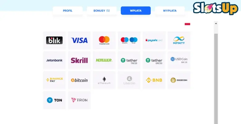 Depozyty Ice Casino w kasynach online