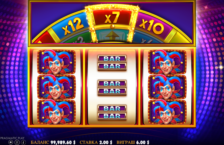Super Joker Multiplier Wheel