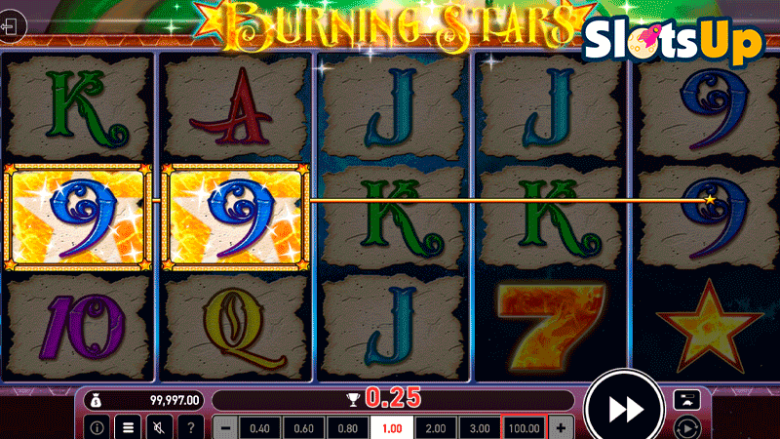 Burning stars online