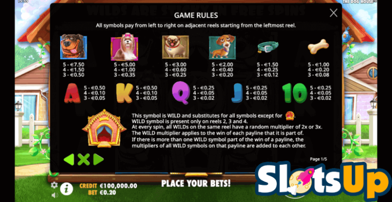 The Dog House Slot Rules