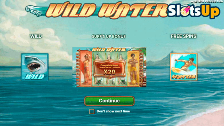wild water slot