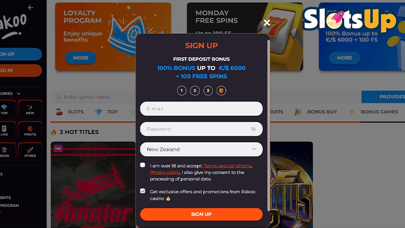 Rakoo login