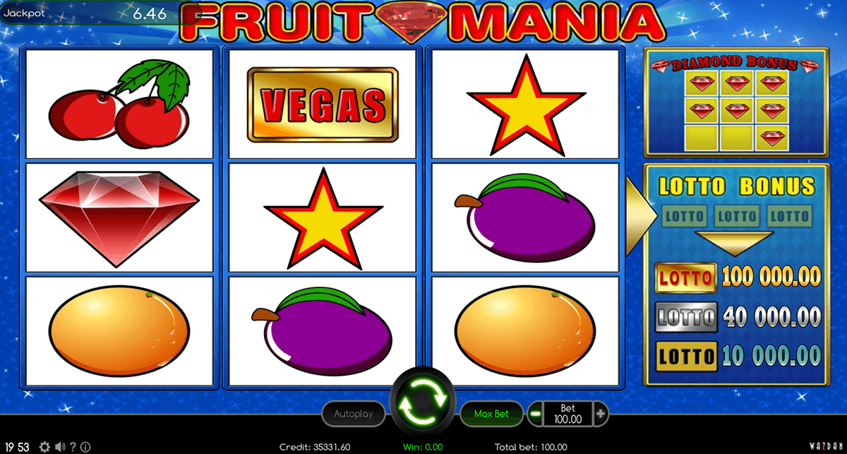 fruit mania wazdan gra automat 