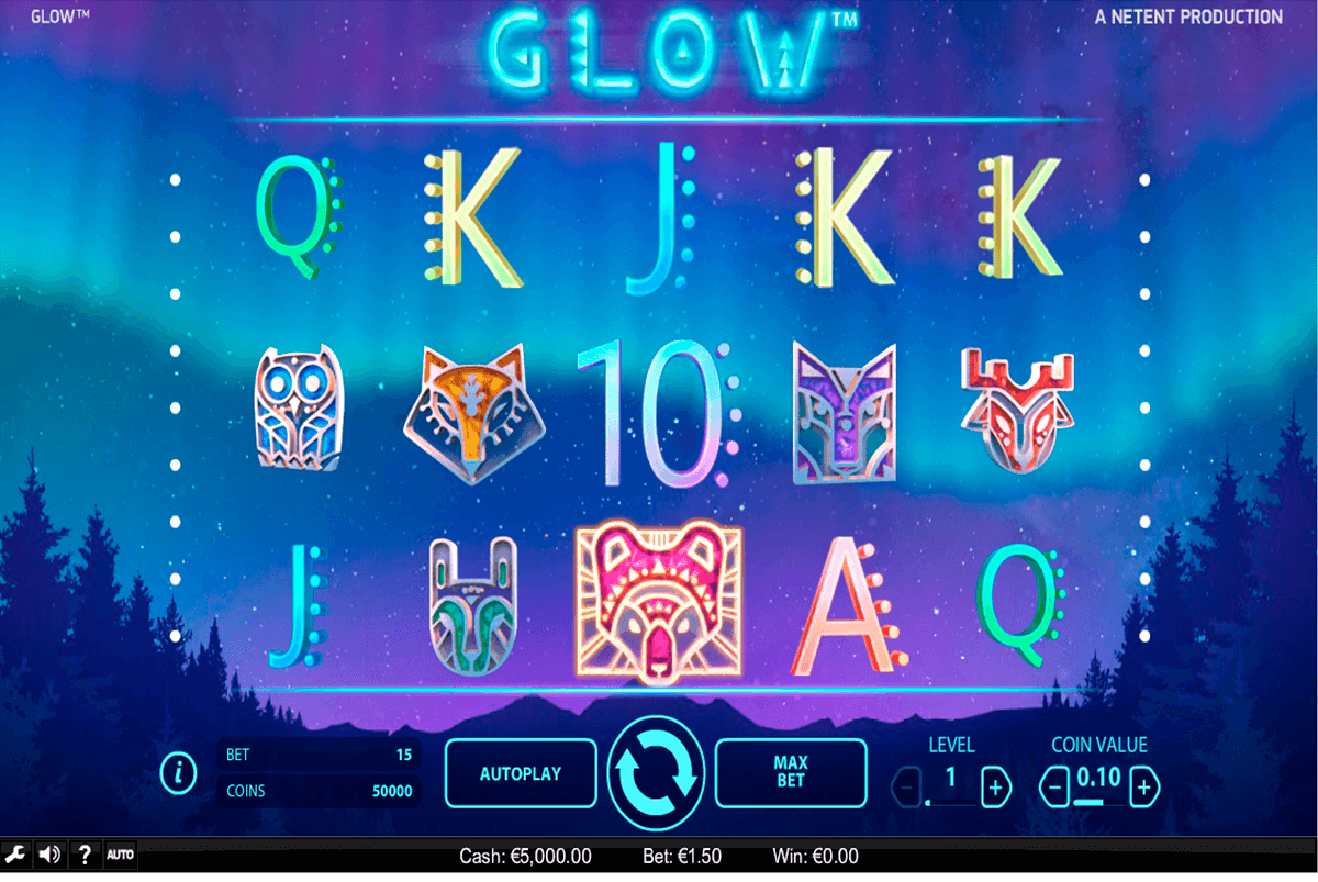 glow netent online gra zadarmo