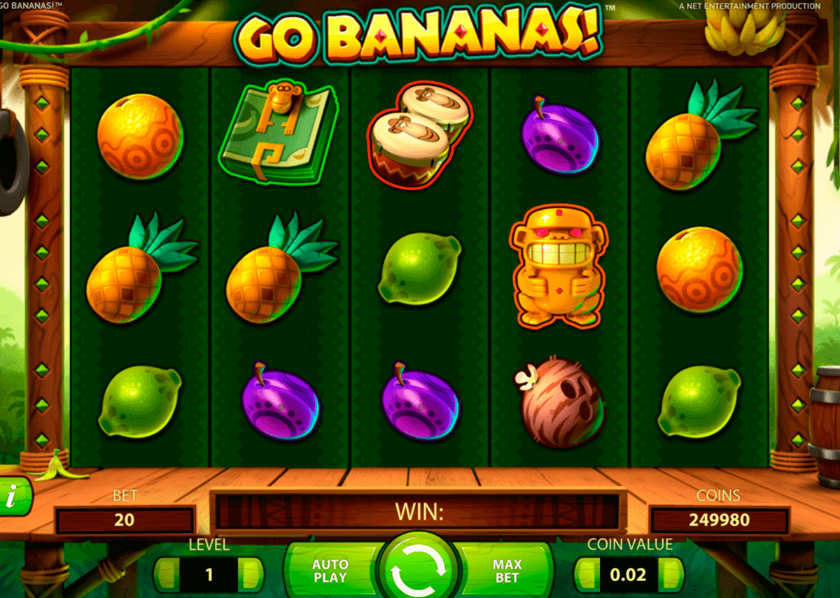 go bananas netent online gra zadarmo