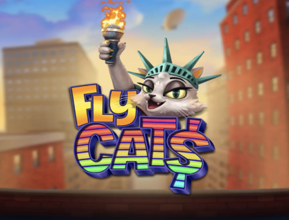 logo fly cats dream drop relax gaming 