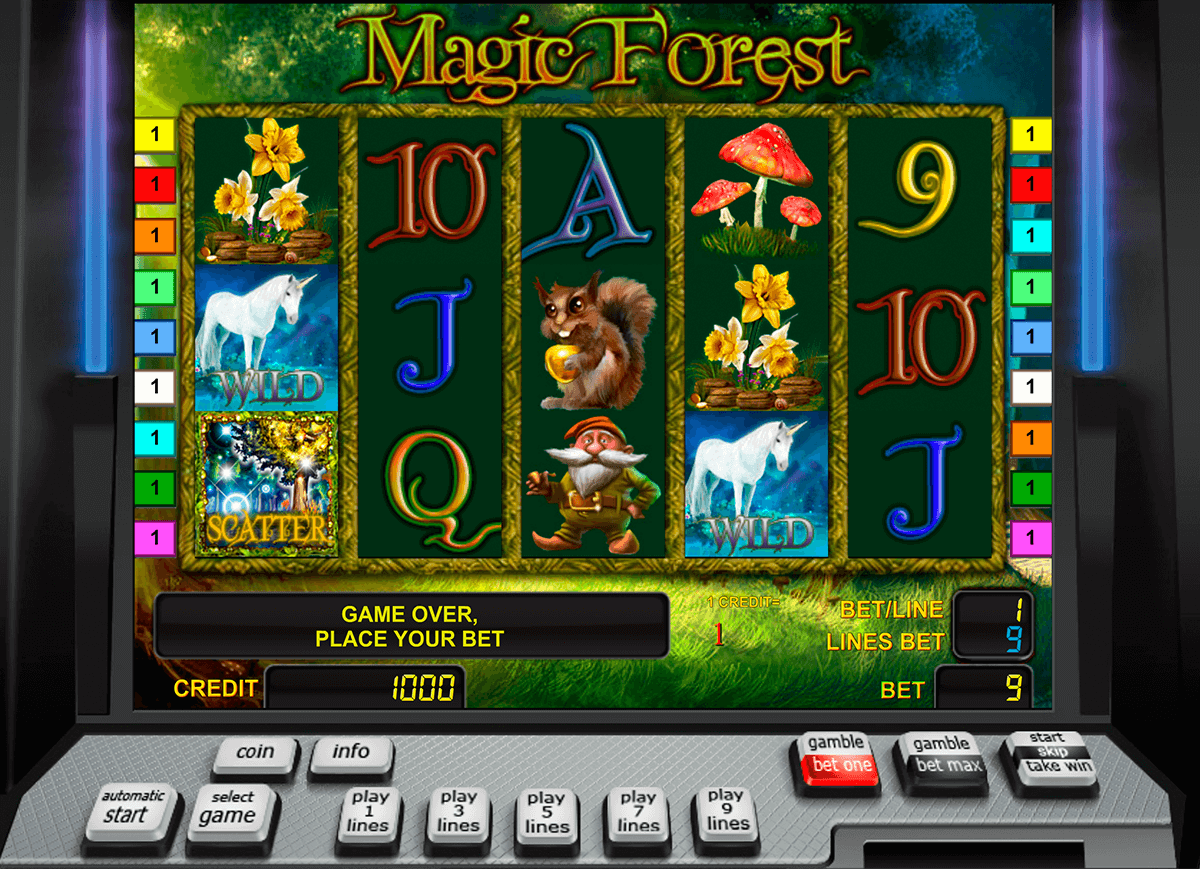 magic forest novomatic gra automat 