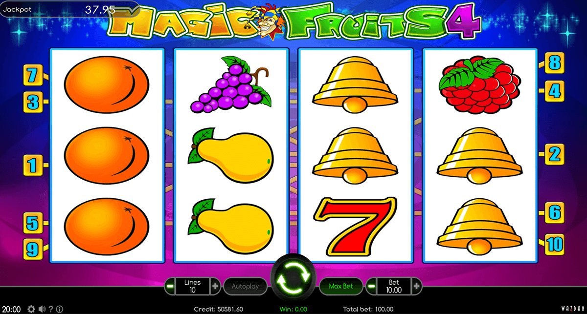 magic fruits 4 wazdan gra automat 