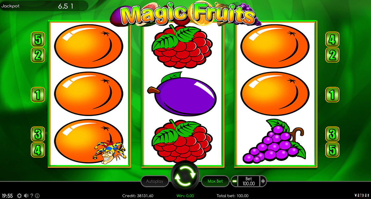 magic fruits wazdan gra automat 