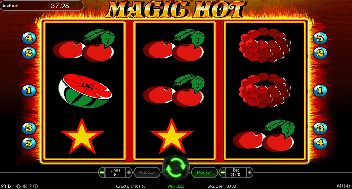 magic hot wazdan gra automat 