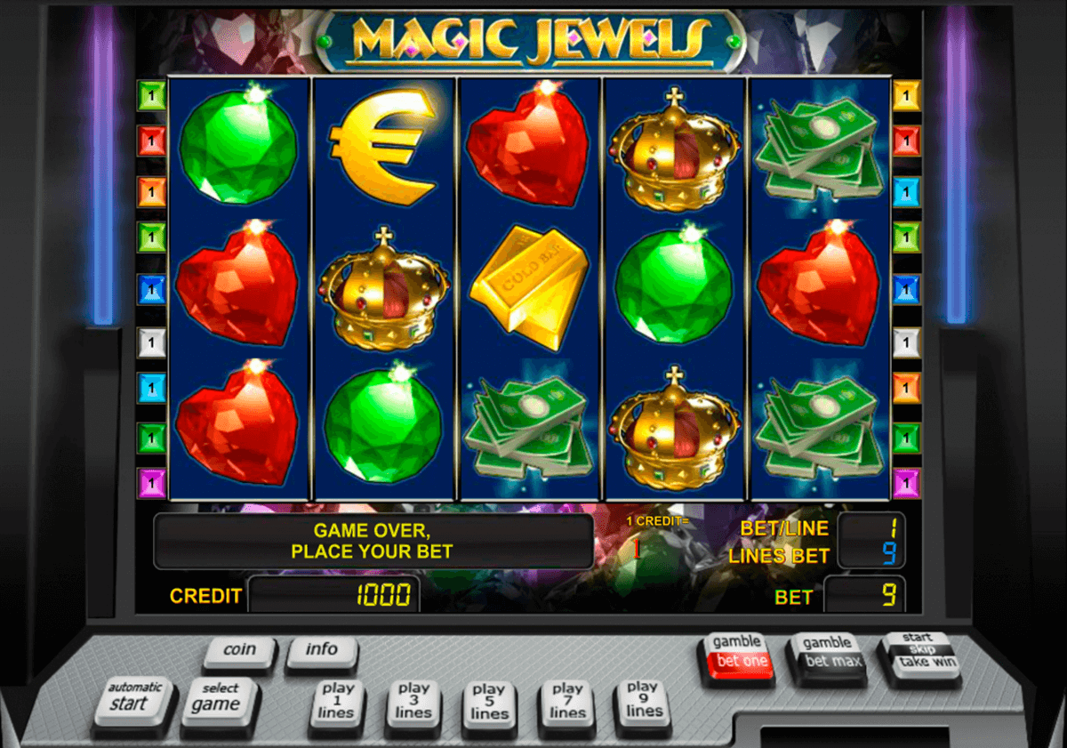 magic jewels novomatic gra automat 