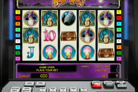 magic money novomatic gra automat 