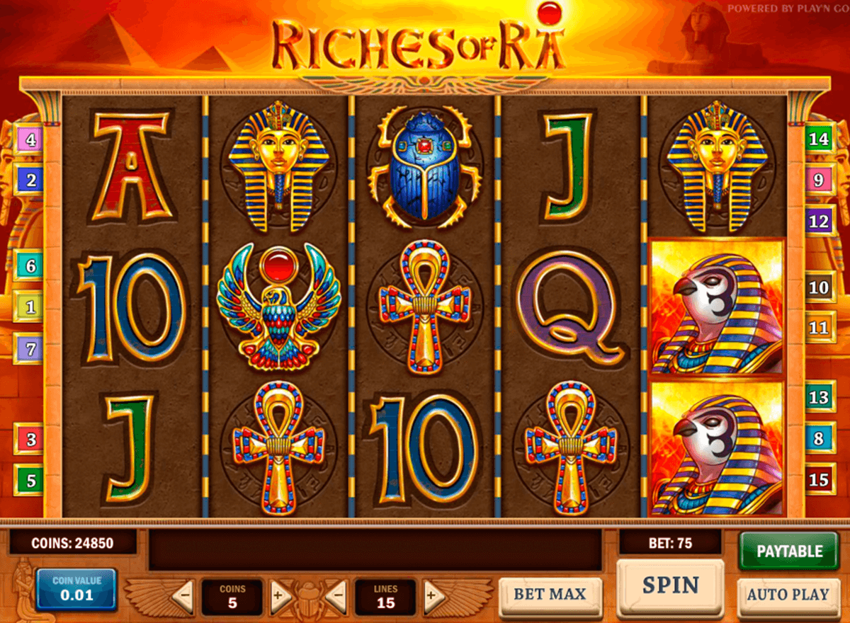 riches of ra playn go online gra zadarmo 