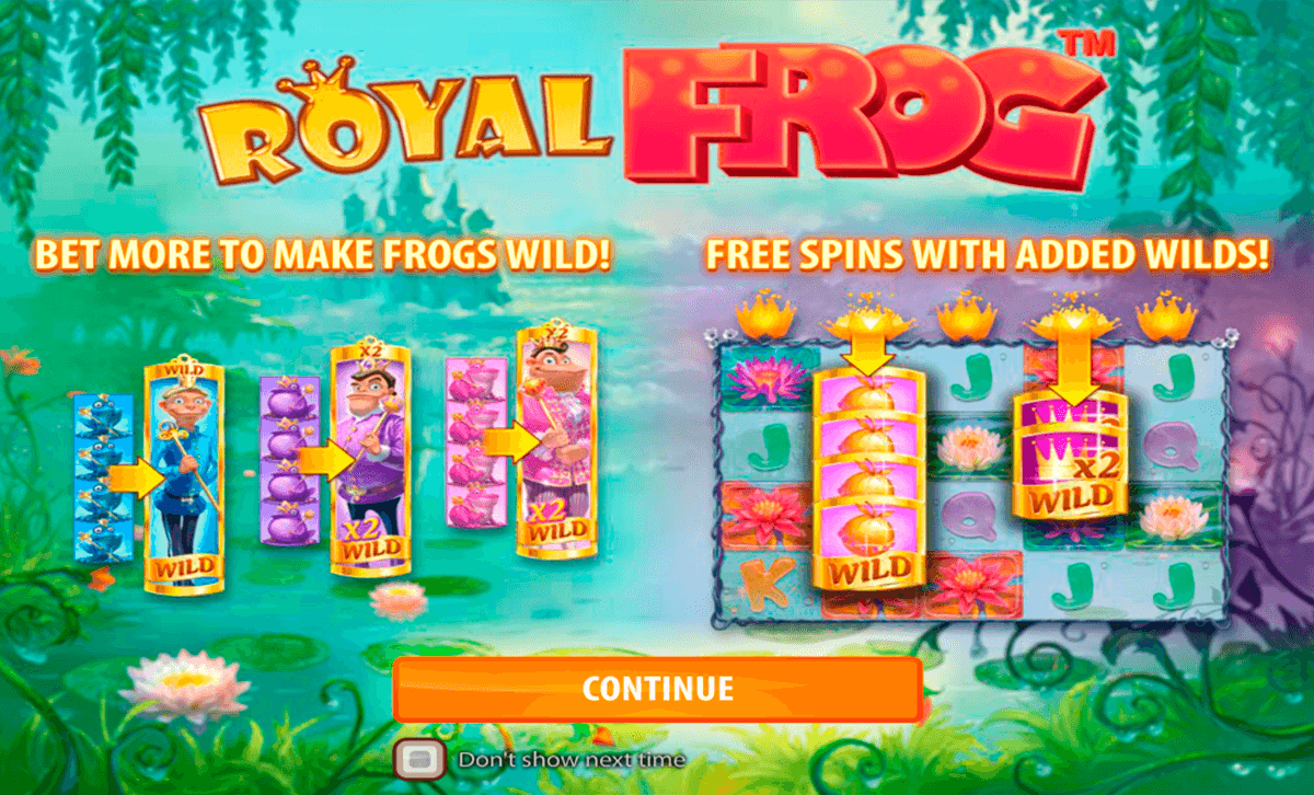 royal frog quickspin online gra zadarmo 