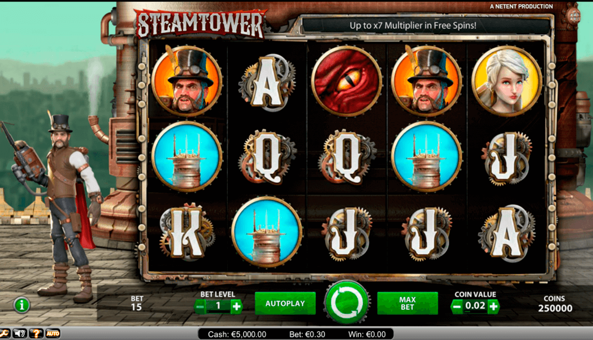 steam tower netent online gra zadarmo 