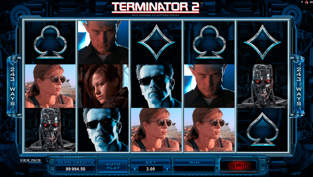 terminator 2 microgaming online gra zadarmo 