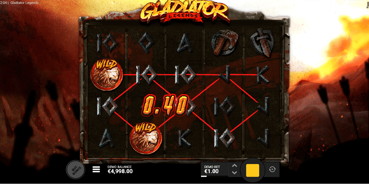 gladiator legends hacksaw gaming 
